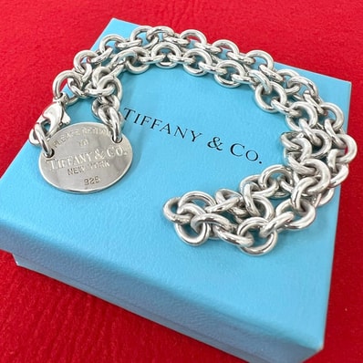 TIFFANY&Co. ティファニー リターントゥ オーバル ネックレス シルバー925 ネックレス シルバー
35568
