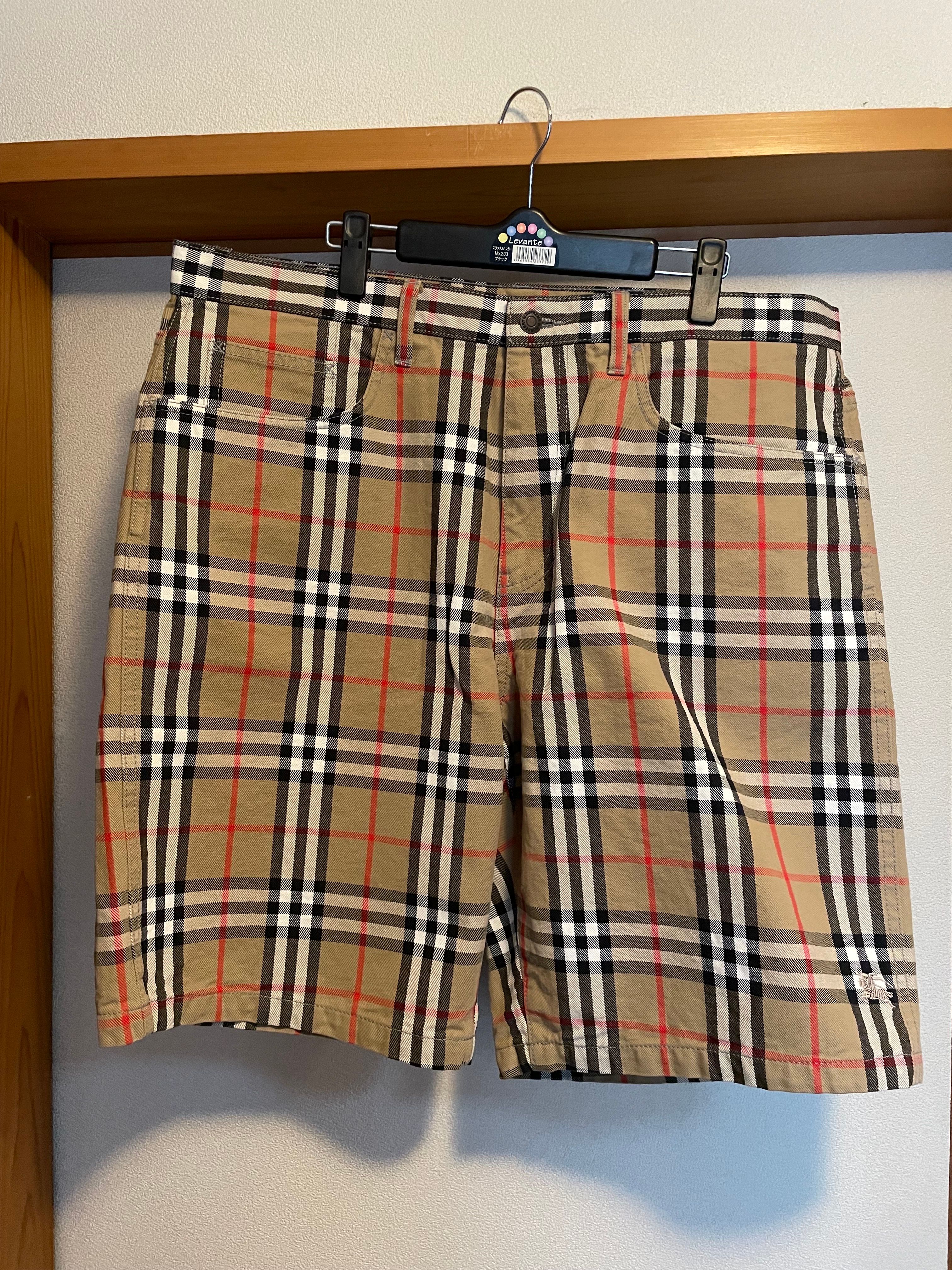 Supreme / Burberry Denim Short "Beige"