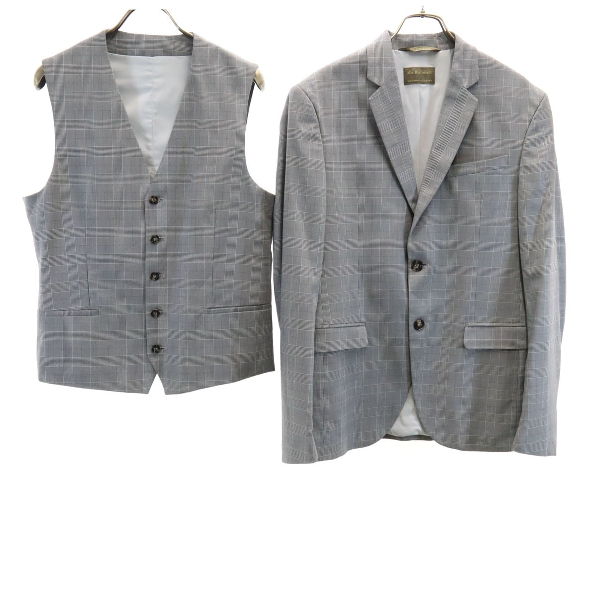 ZARA MAN ザラマン テーラードジャケット 38 グレー アンサンブル