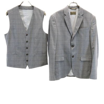 ZARA MAN ザラマン テーラードジャケット 38 グレー アンサンブル