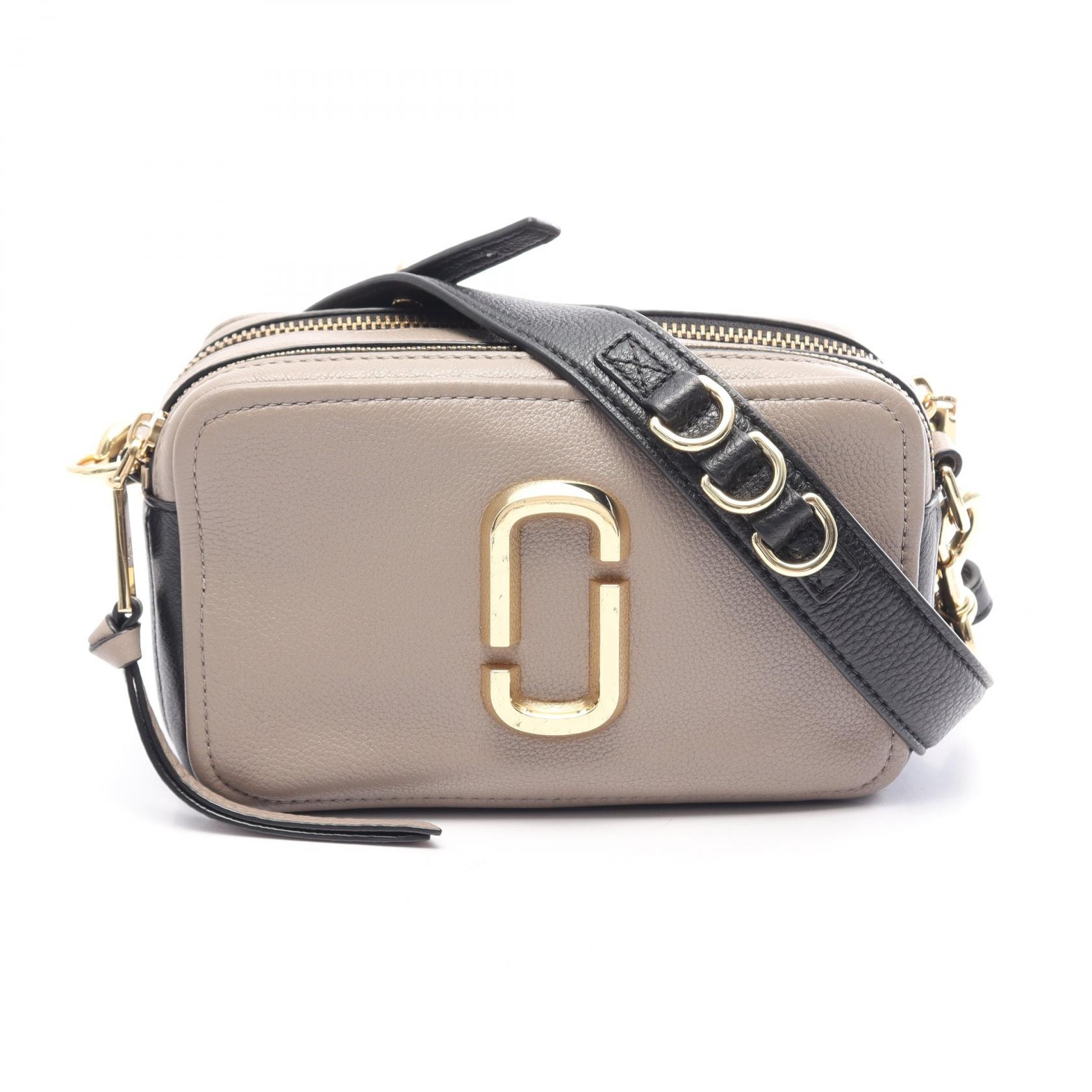 マークジェイコブス MARC JACOBS The Softshot The 21 ザ ソフトショット ザ 21 ショルダーバッグ バッグ レザー レディース ベージュ系 M0014591 【中古】