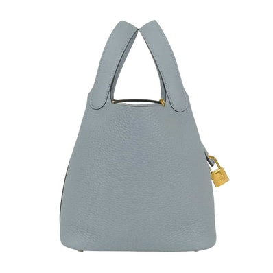 【恵比寿明治通り店】HERMES エルメス ハンドバッグ ピコタンロック 18 PM グリパンタン トリヨンクレマンス ゴールド金具 K刻印 新品