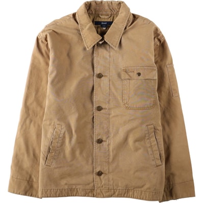 古着 00年代 ギャップ GAP A-2タイプ 中綿入り ダックワークジャケット メンズXL相当/eaa675067