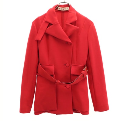 MARNI マルニ イタリア製 ジャケット 38 レッド