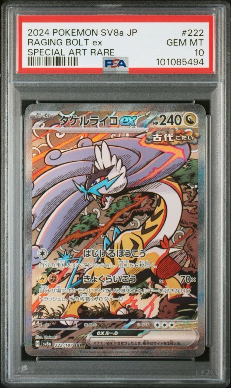 タケルライコex SAR [SV8a 222/187](ハイクラスパック「テラスタルフェスex」)