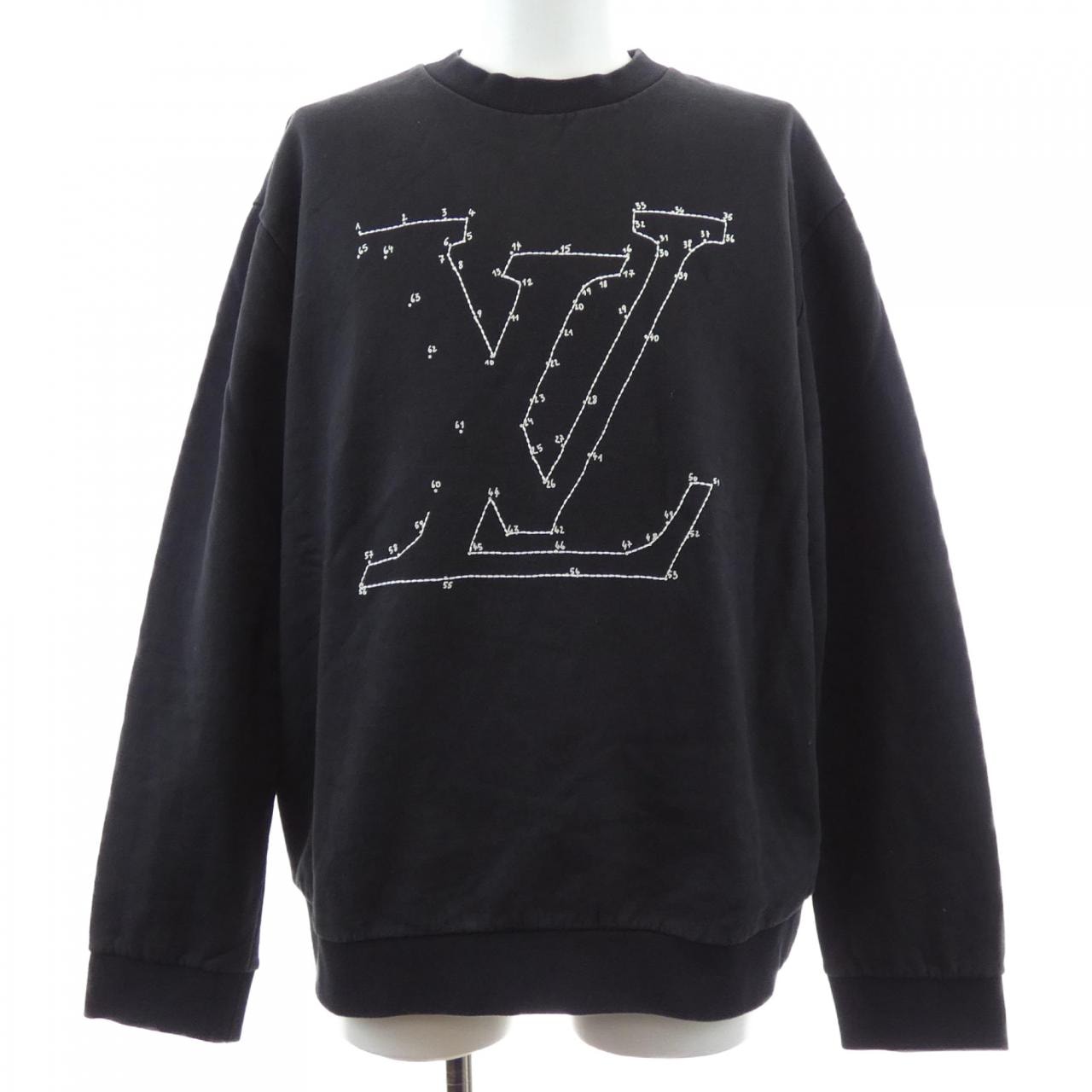 ルイヴィトン LOUIS VUITTON LVステッチプリントエンブロイダリー HJY21WFMC スウェット