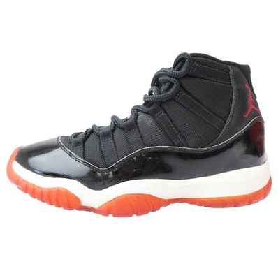 NIKE ナイキ スニーカー 130245-062 96年製 AIR JORDAN 11 OG Playoffs エアジョーダン 11 プレーオフ ハイカット スニーカー ブラック系 27cm【中古】