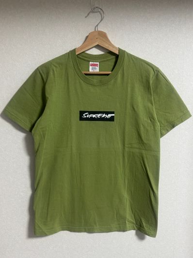 Supreme Futura Box Logo Tee "Moss"