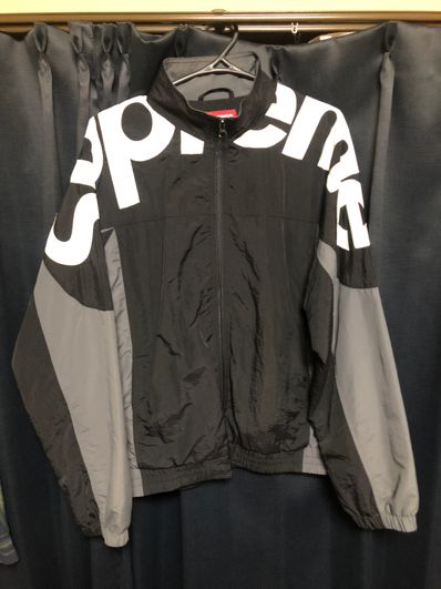 Supreme Shoulder Logo Track Jacket "Black"