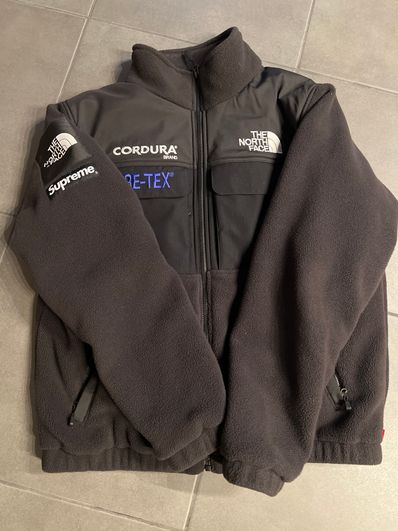 Supreme x The North Face Expedition Fleece Jacket "Black"