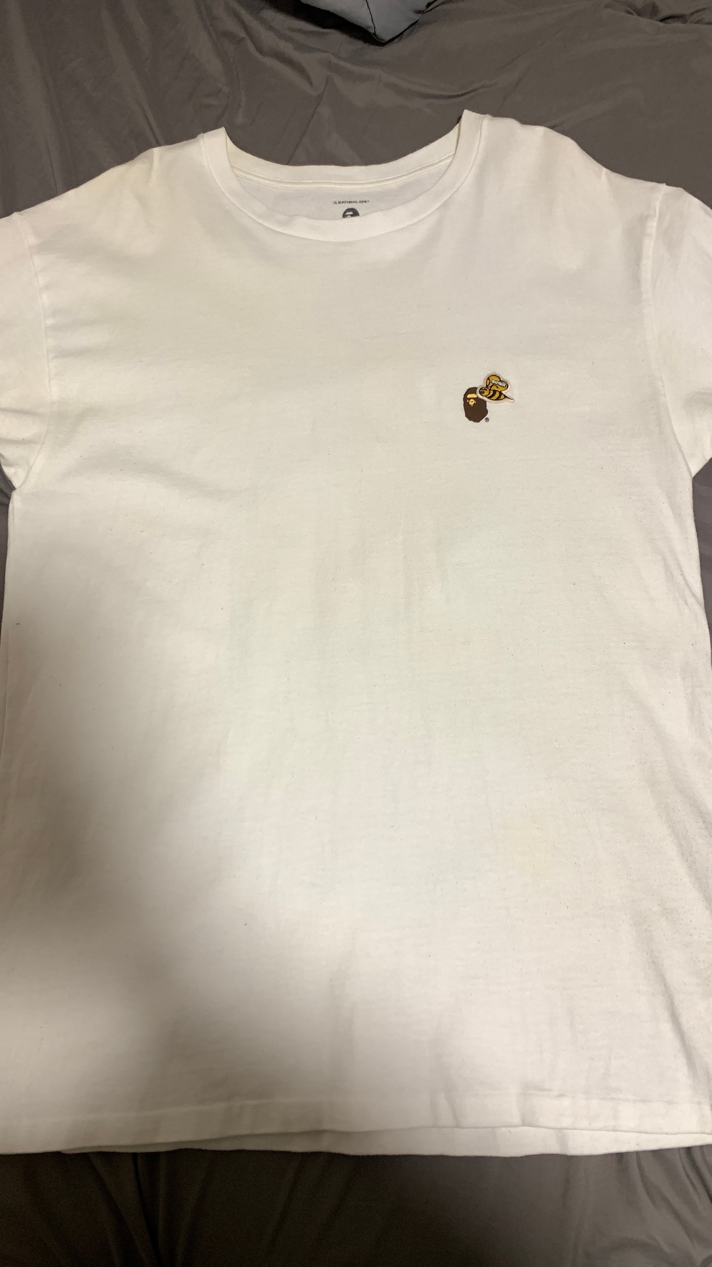 A BATHING APE / READYMADE 3 PACK TEE "White"