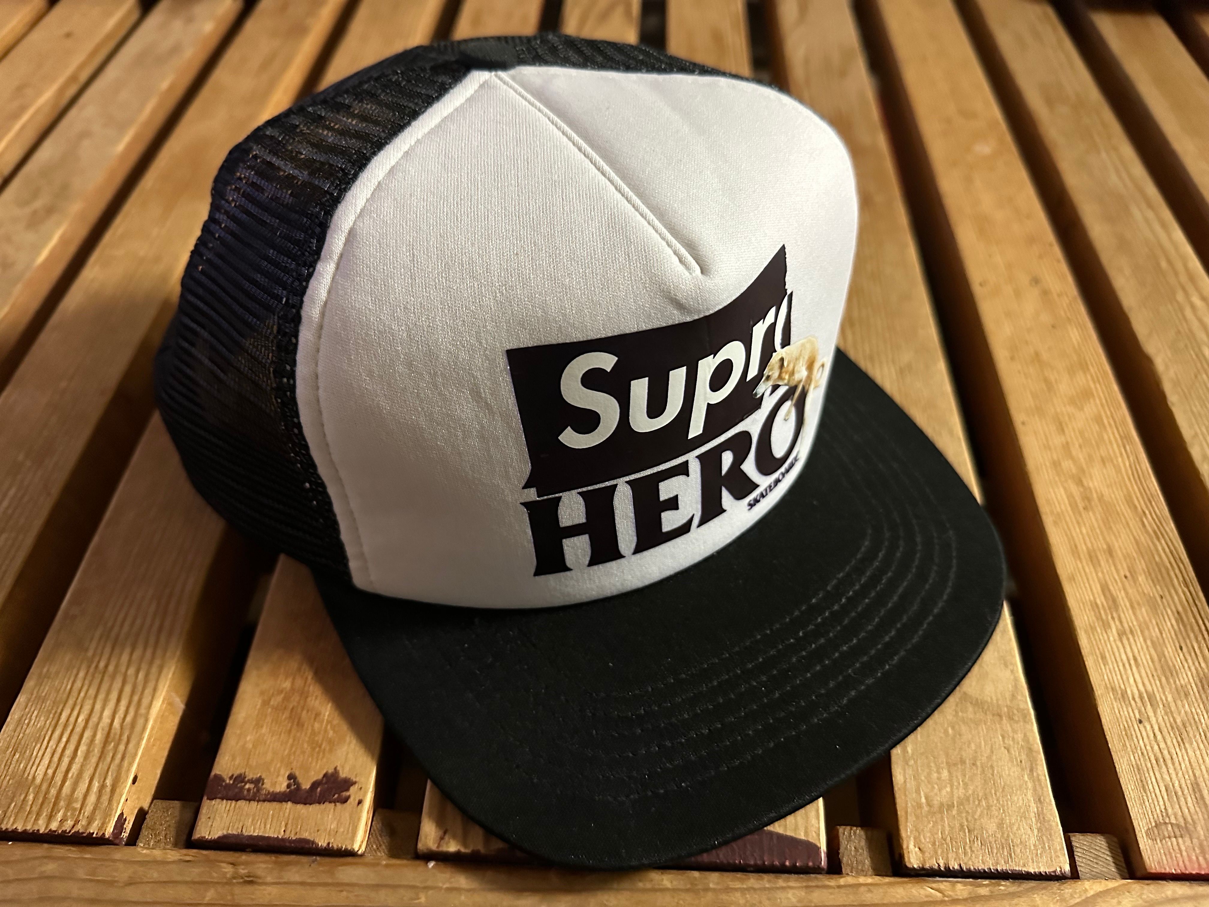 Supreme / ANTIHERO Mesh Back 5-Panel "Black"