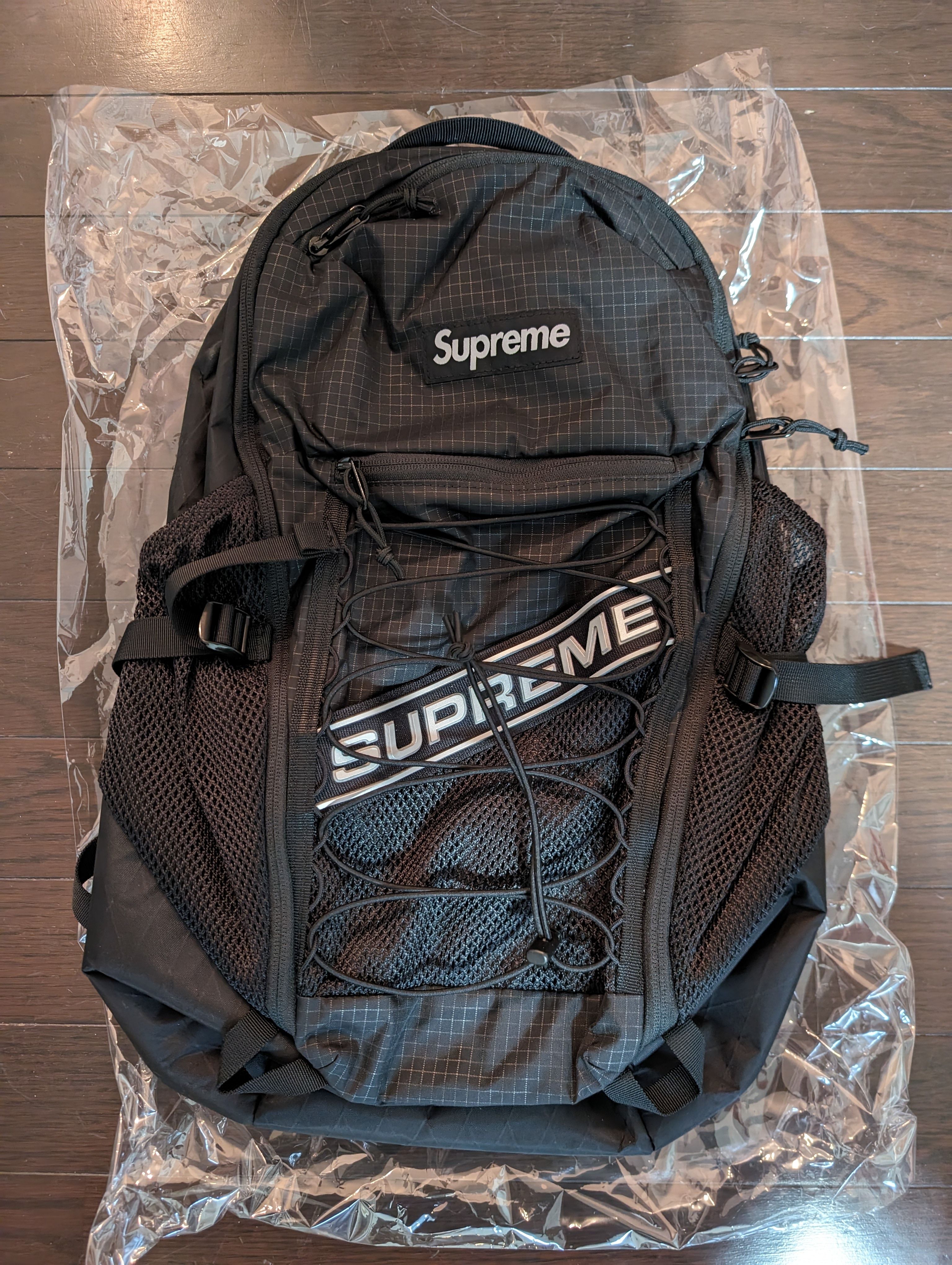 Supreme Backpack 2023FW "Black"
