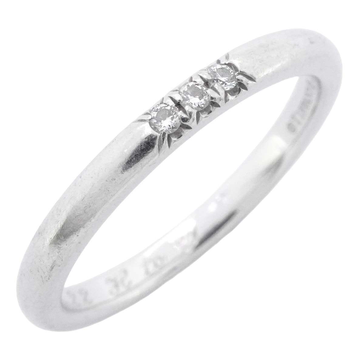 【6jdb0415-36】ティファニー リング フォーエバー 3PD Pt950 プラチナ ダイヤモンド 9号【中古】レディース