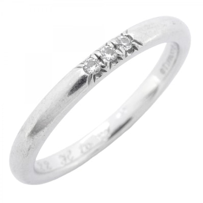 【6jdb0415-36】ティファニー リング フォーエバー 3PD Pt950 プラチナ ダイヤモンド 9号【中古】レディース