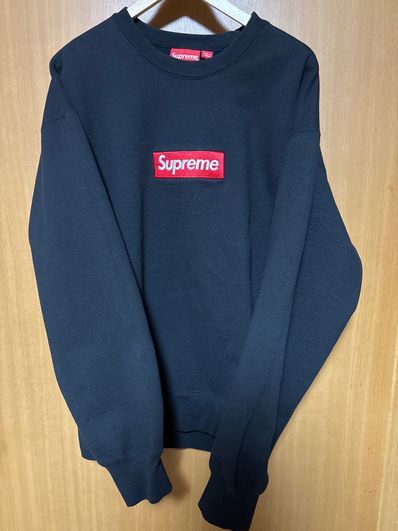 Supreme Box Logo Crewneck "Black" (22FW)