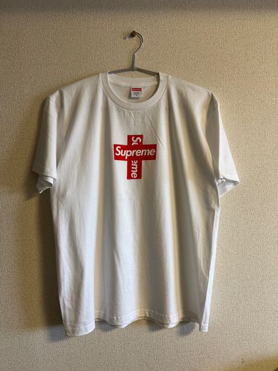 Supreme Cross Box Logo Tee "White"