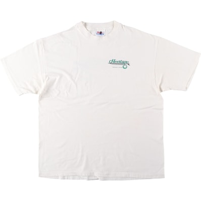 古着 90年代 ヘインズ Hanes BEEFY-T Heritage Longboards by Rick Adams ロゴTシャツ USA製 メンズXL相当 ヴィンテージ/eaa661566