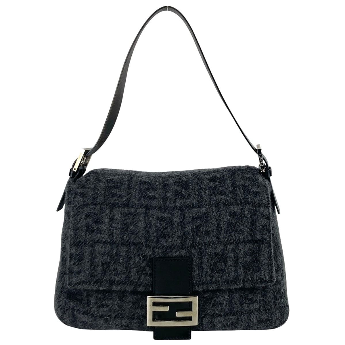 C (やや傷や汚れあり)】FENDI フェンディ マンマバケット ズッカ柄