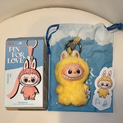POP MART THE MONSTERS (LABUBU) Pin for Love Series-Vinyl Plush Pendant (N-Z) P