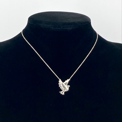 TIFFANY&Co.(ティファニー) バードモチーフ Ag925 ネックレス 4.27g シルバー