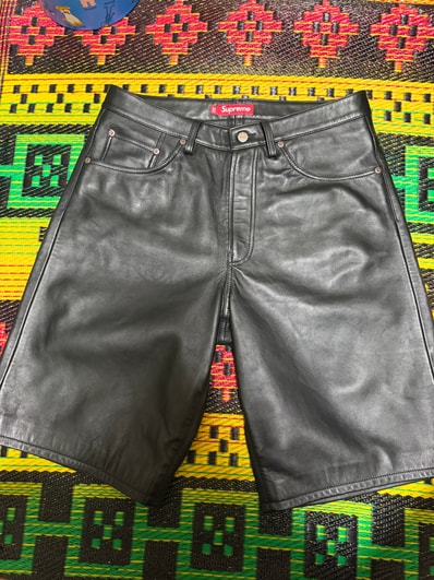 Supreme Baggy Leather Short Supreme Baggy Leather Short
