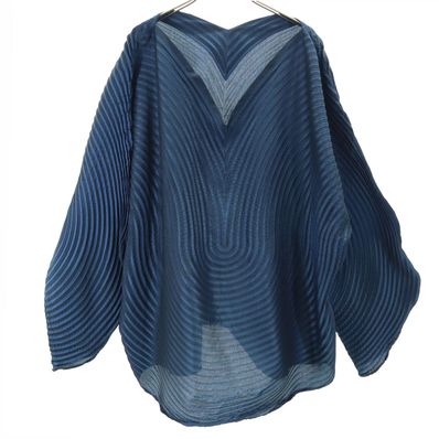 ISSEY MIYAKE 長袖 3Dスチームストレッチ 変形トップス カットソー