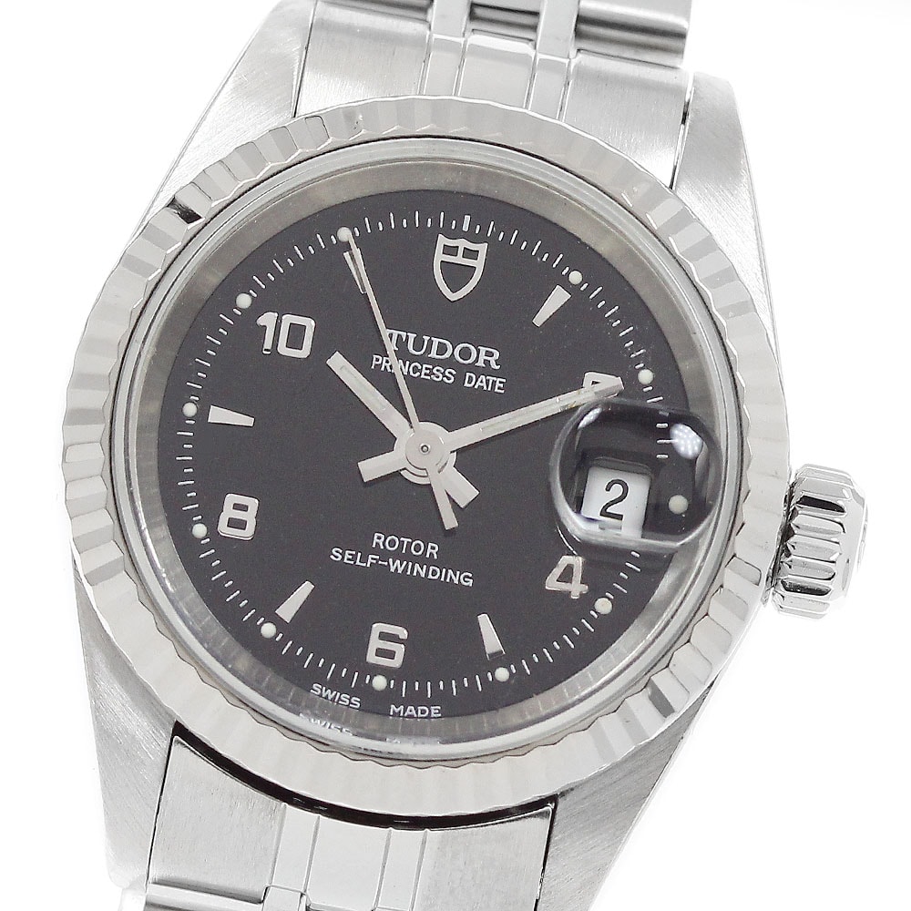 チュードル プリンセス デイト WGベゼル 92414 レディース 【中古】