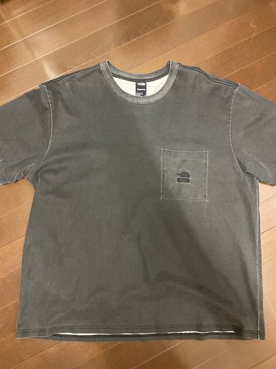 Supreme x The North Face Pigment Printed Pocket Tee "Black"