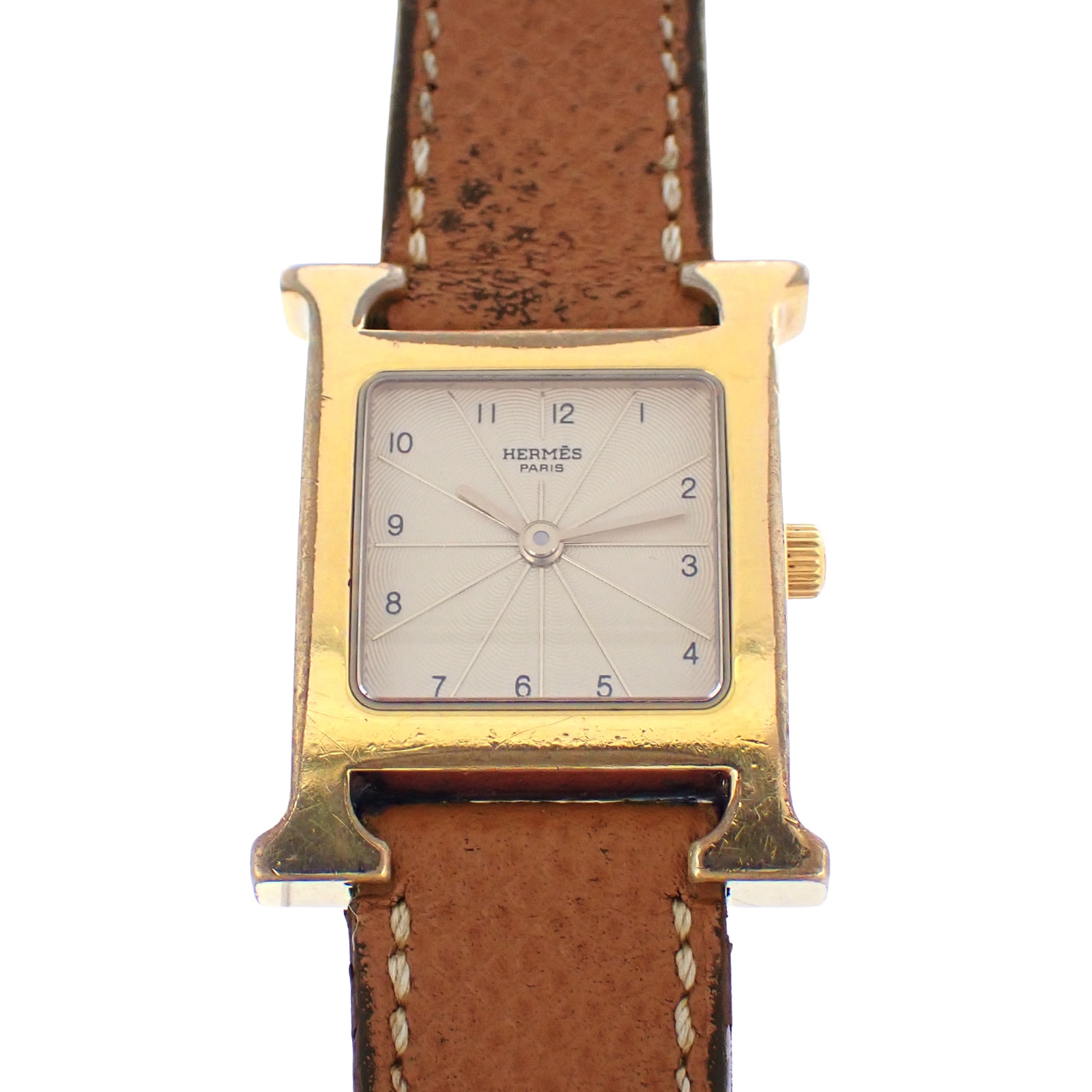 HERMES エルメス Hウォッチ HH1.201 レディース 腕時計