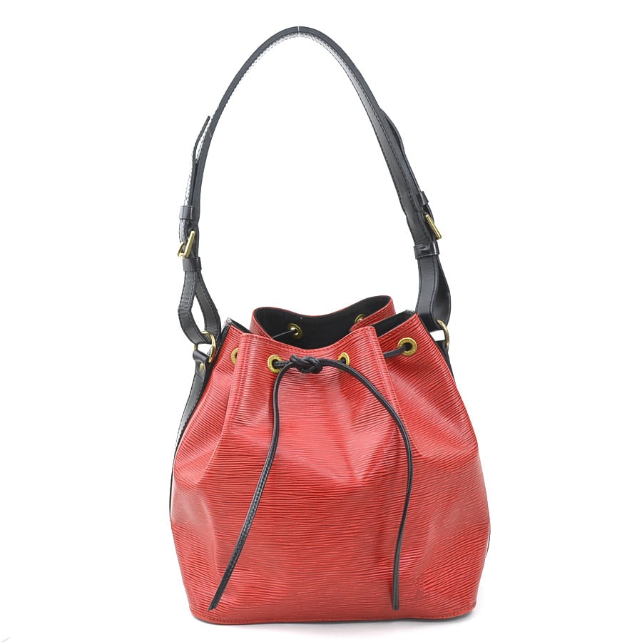 ルイ ヴィトン LOUIS VUITTON ショルダーバッグ エピ プチノエ エピレザー レッド/ブラック ゴールド レディース【中古】 e60514a