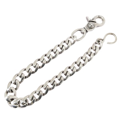 CHROME HEARTS クロムハーツ(原本無) ウォレットチェーン CLASSIC SHORT-S 1クリップ ショート クラシックリンク ウォレットチェーン シルバー系【中古】