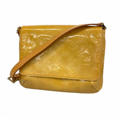 ★SALE【6db1849-k】ルイヴィトン ショルダーバッグ ヴェルニ トンプソンストリート M91008 ベージュ【中古】レディース