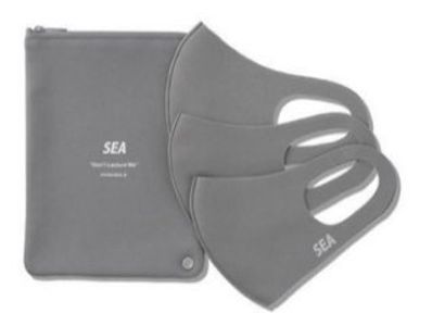 NEIGHBORHOOD WIND AND SEA NHWDS / E-MASK "Grey"