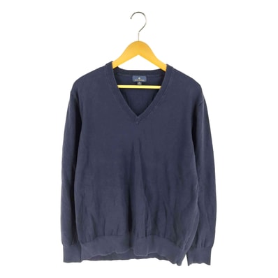 Vネック コットンニット【1139936936332】