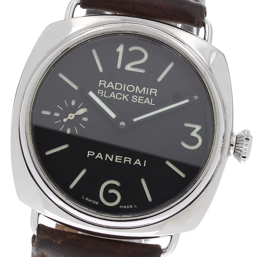 パネライ ラジオミール ブラックシール PAM00183 メンズ 【中古】