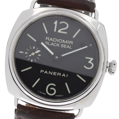 パネライ ラジオミール ブラックシール PAM00183 メンズ 【中古】