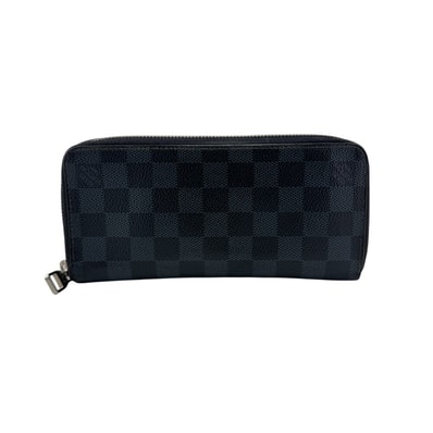 ルイヴィトン LOUIS VUITTON 長財布 ダミエグラフィット ジッピーウォレット ヴェルティカル ラウンドファスナー N63095 ブラック