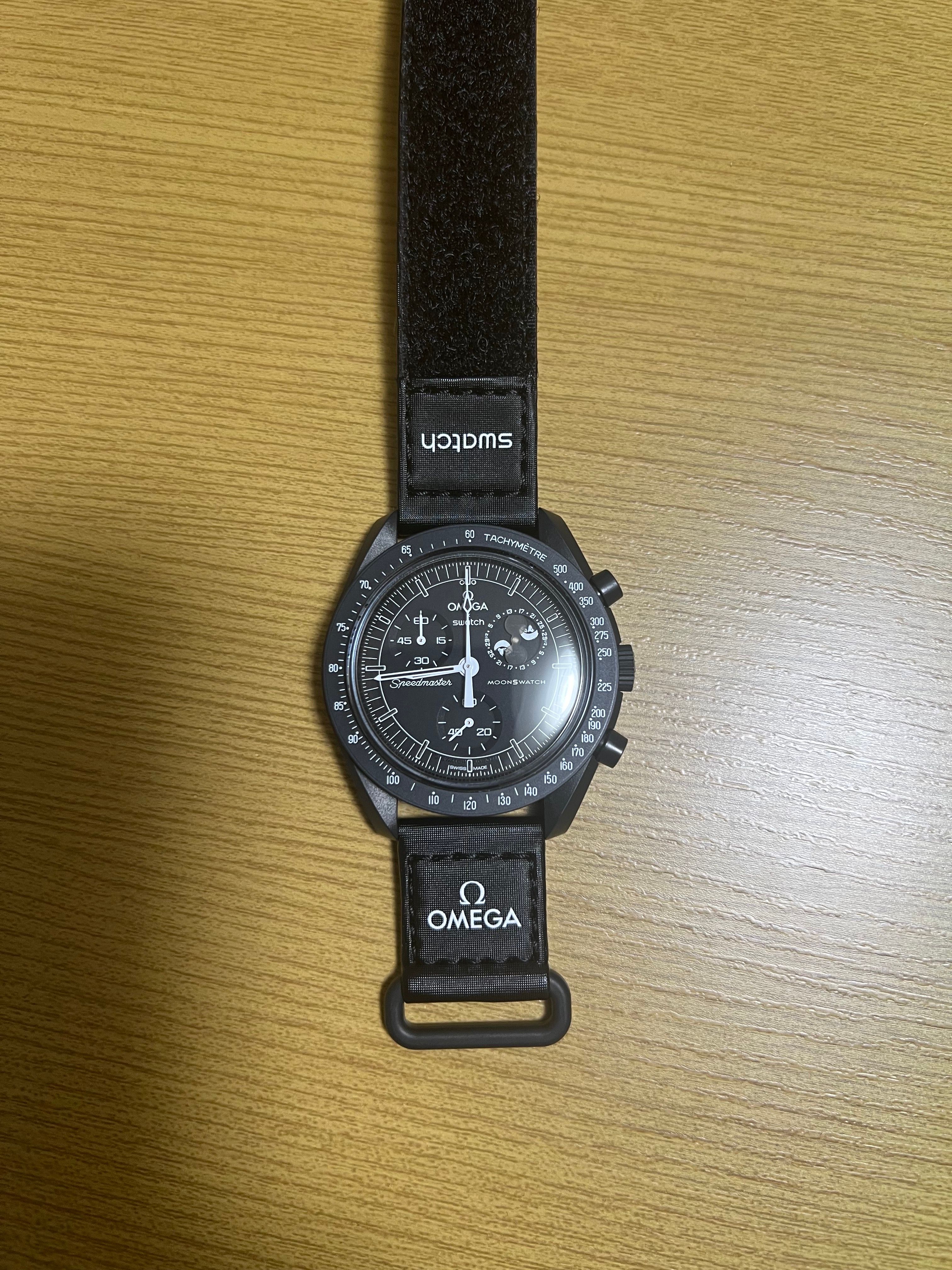 Snoopy x OMEGA x Swatch BIOCERAMIC MoonSwatch Mission To The Moonphase "Black" SO33B700