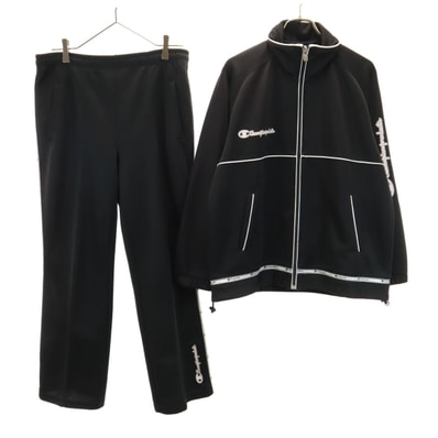 Champion チャンピオン ジャージジャケット 上下セットアップ M 黒 products