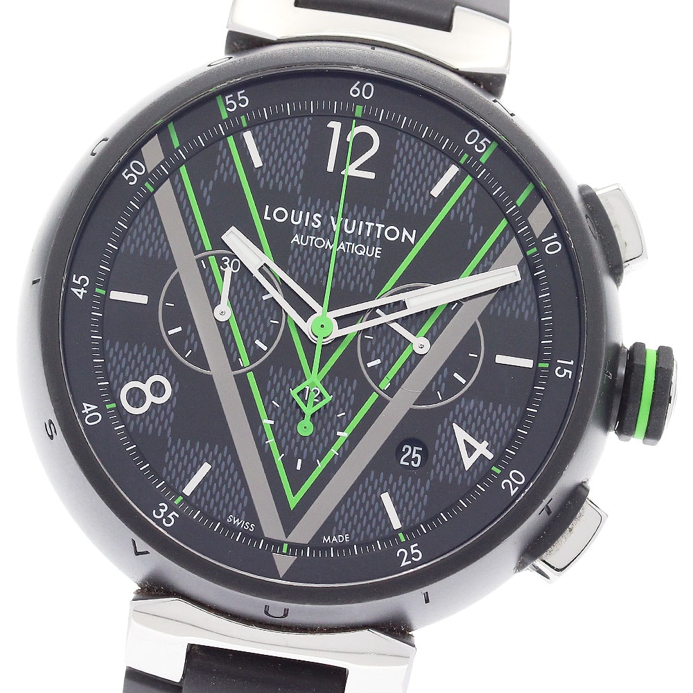 ルイ・ヴィトン タンブール ダミエ・グラフィット レース メンズ 【中古】