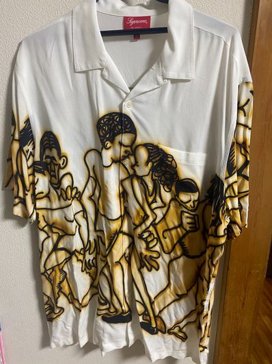 Supreme Dancing Rayon S/S Shirt "White"