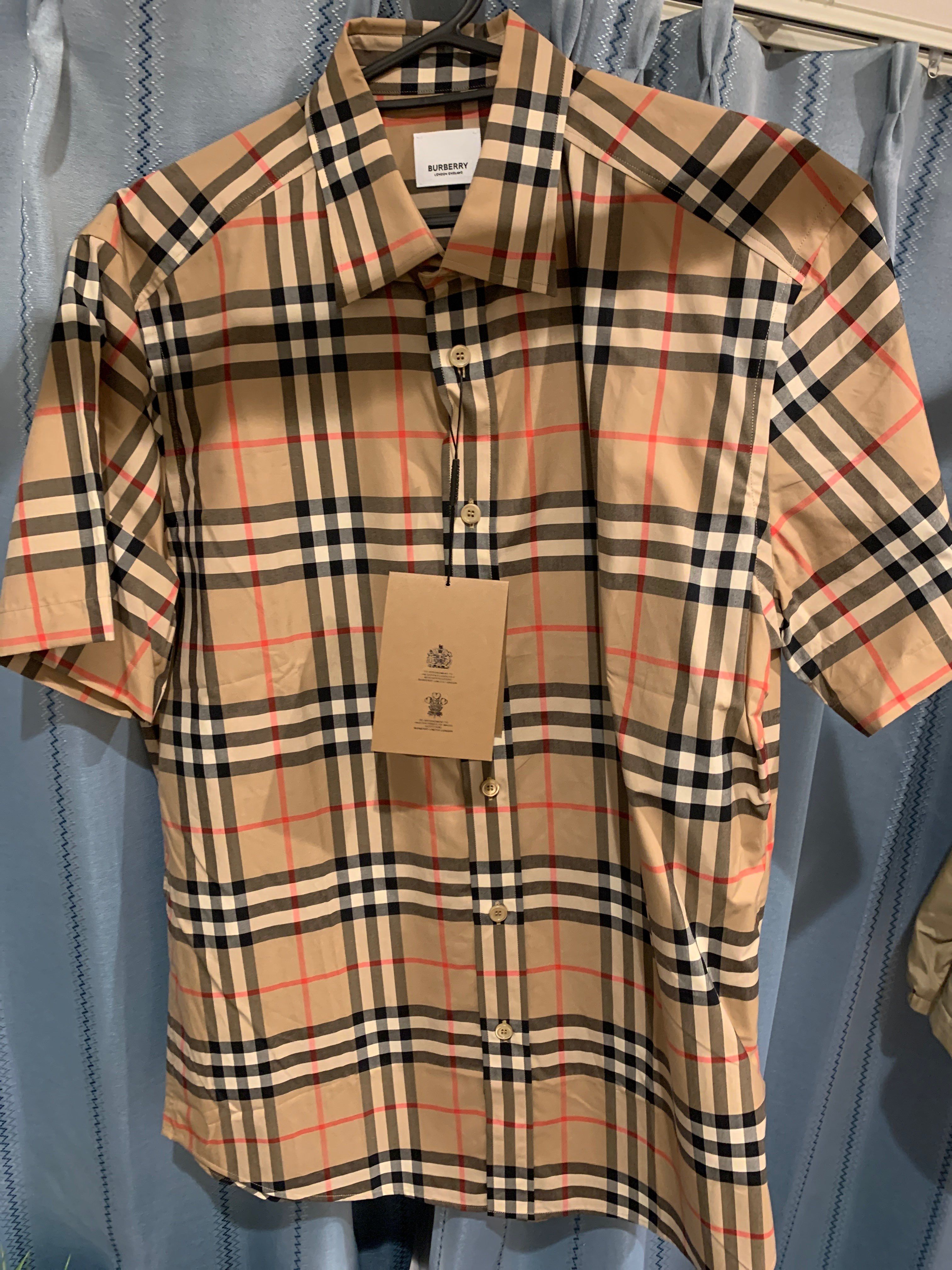 BURBERRYチェックシャツM