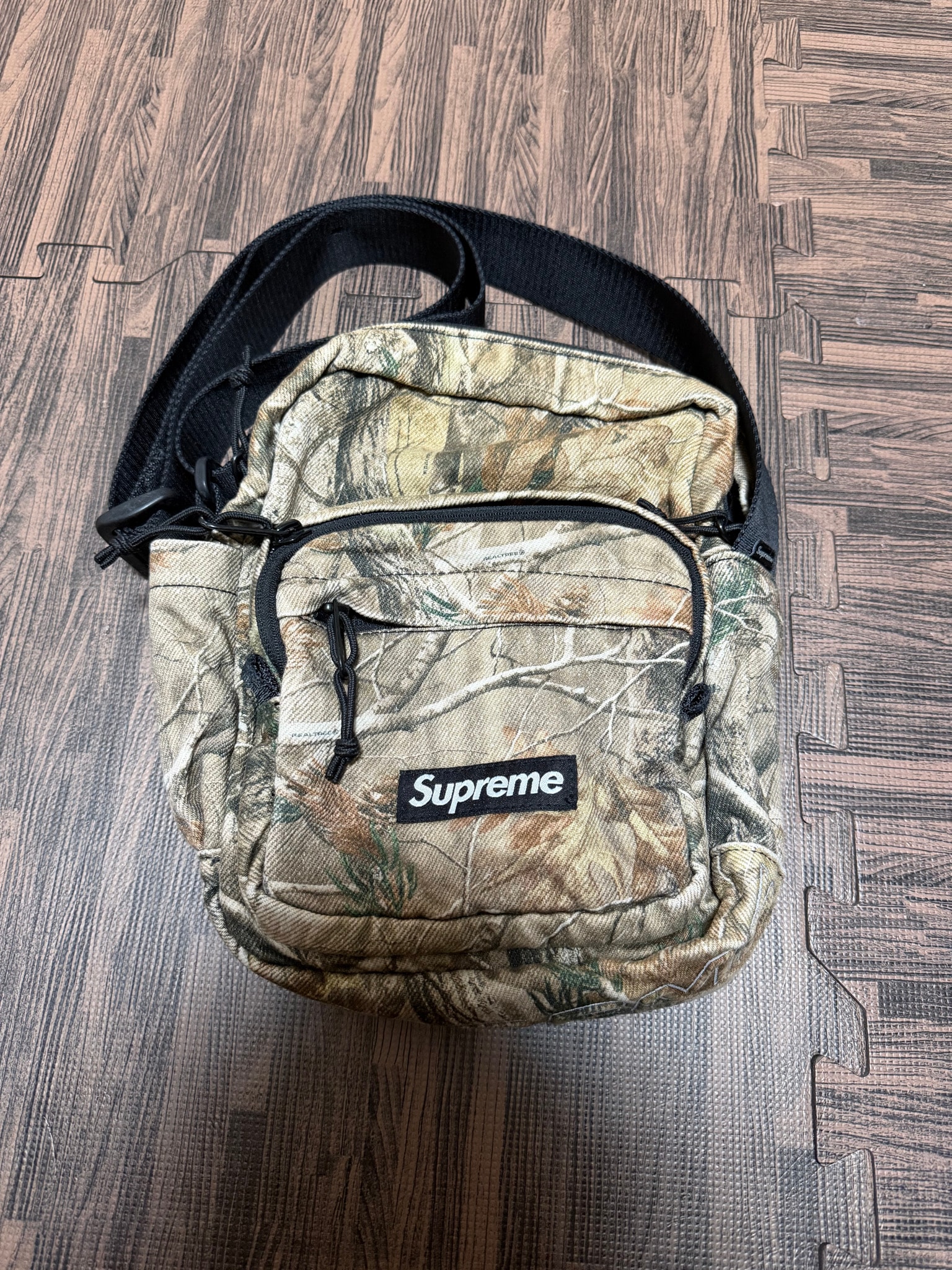 Supreme Denim Shoulder Bag "Realtree AP Camo"