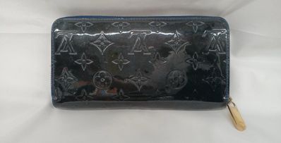 Louis Vuitton Zippy Wallet Vernis "Grand Blue"