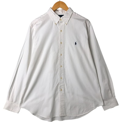 古着 ラルフローレン Ralph Lauren CLASSIC FIT 長袖 ボタンダウンシャツ メンズL相当/eaa548347