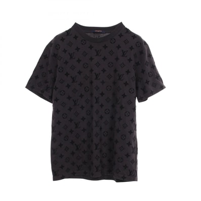 ルイ・ヴィトン LOUIS VUITTON モノグラム フックアンドループ 半袖Tシャツ 衣料品 トップス コットン メンズ グレー系 RM201 JYH HIY74W 【中古】