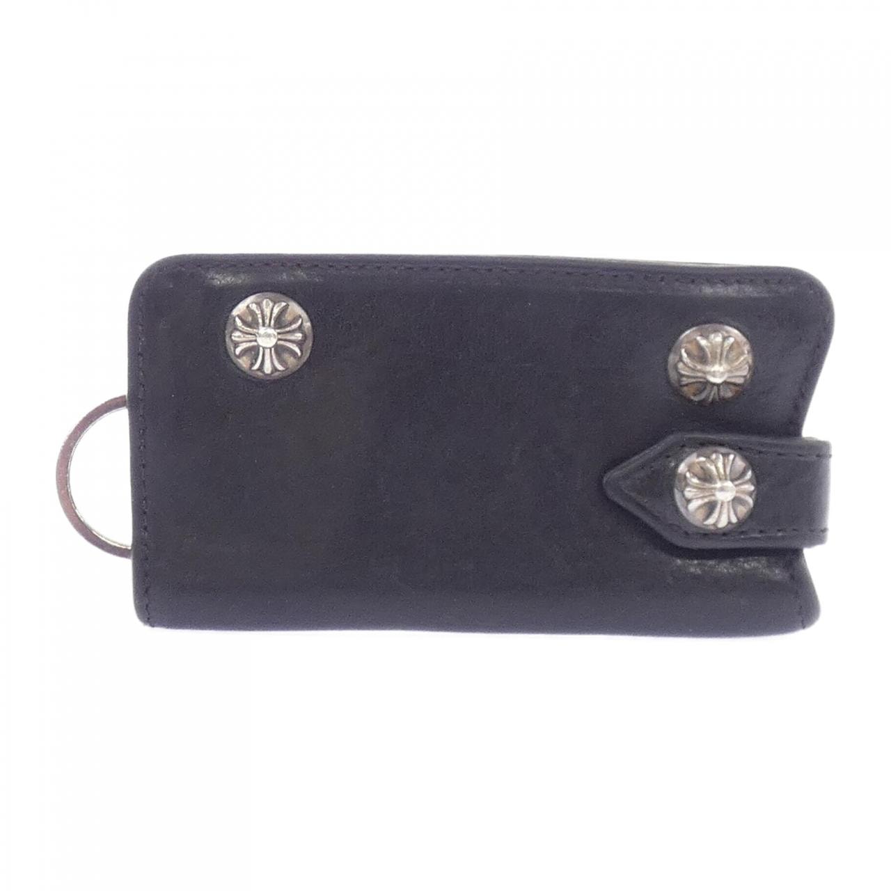 クロムハーツ CHROME HEARTS KEYCACE CROSS SNAP 2246 304 1135 0900 KEY CASE