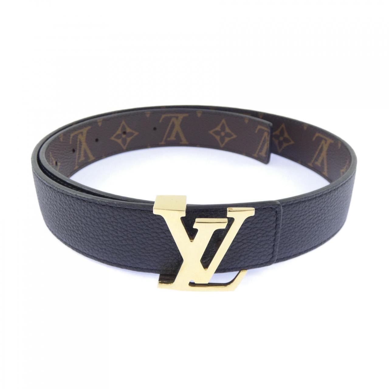 ルイヴィトン LOUIS VUITTON サンチュール LVイニシャル M0565 リバーシブル BELT