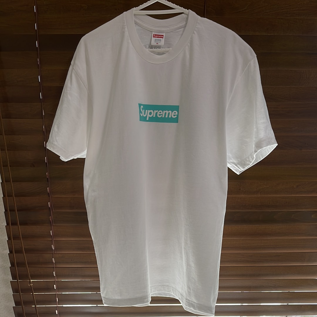 Supreme / Tiffany & Co. Box Logo Tee "White"